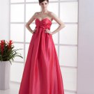 Empire Sweetheart Floor-length Taffeta Bridesmaid Dress