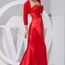 Charmeuse Lace Beading Pleated Floor Length Mother of the Bride Dress