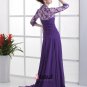 A-Line V-Neck Chiffon Ruffles Floor Length Mothers Of The Bridal Dresses