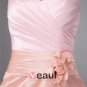 Taffeta Sweetheart Applique Flower Knee Length Mothers of Bride Guests Dresses