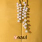 Chiffon Silk Beading V Neck Long Sleeve Mother of the Bride Dress