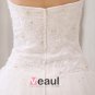 Elegant Solid Applique Beading Paillette A-Line Halter Back Zipper Court Train Satin Wedding Dress