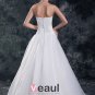 Organza Floor Length Sweetheart Ball Gown Women A Line Wedding Dress