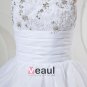 OrganzaApplique Sweetheart Beading Floor Length Ball Gown Wedding Dress