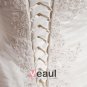 Floor Length Sweetheart Applique Tulle Ball Gown Wedding Dress
