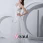 Applique Bead Halter Empire Bridal Gown Wedding Dress