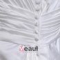 Charmeuse Beading Applique Square Neck Sweep Plus Size Bridal Gown Wedding Dresses