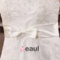 Satin Applique Sweetheart Plus Size Wedding Dresses