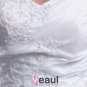 Lace Flower Sequins Sweetheart Court Train Sheath Wedding Dress