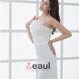 Satin Pleat Flowers Cathedral Train Mermaid Wedding Dresses