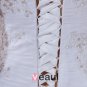 Organza Beading Layered Sweetheart Chapel Train Mermaid Wedding Dress