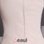 Fashion Chiffon Charmeuse Silk Beaded Pleated One Shoulder Court Train Sleeveless Women Evening Dres