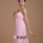 Sweetheart Chiffon Pleated Solid Floor Length Evening Dresses