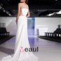 Stylish Ruffle Beaded Chiffon High Neck Floor Length Evening Dresses