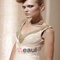 Gorgeous V Neck Ruffle Beaded Sleeveless Floor Length Evening Dresses