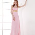 Fashion Chiffon Pleated Sweetheart Ankle Length Evening Dress