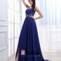 Stylish Strapless Floor Length Chiffon Evening Dresses