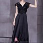Elastic Silk Like Satin Charmeuse Satin Lace Sequins V Neck Sleeveless Backless Floor Length Pleated
