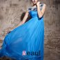 Tencel Floor Length Sleeveless Evening Dresses