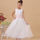 Beautiful Satin Organza Handmade Flower Girl Dresses 2214120008