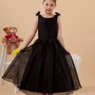 Organza Satin Ball Gown Handmade Flower Girl Dresses 2214120041
