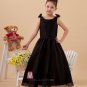 Organza Satin Ball Gown Handmade Flower Girl Dresses 2214120041