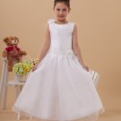 Satin Organza Handmade Flower Girl Dresses 2214120061