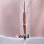 Charmeuse Sash V-Neck Knee Length Graduation Dress