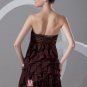 Sweetheart Layered Mini Chiffon Little Black Party Dress