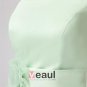 Organza Ruffles Applique One Shoulder Knee Length Graduation Party Dress