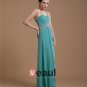 Elegant Sweetheart Ruffle Chiffon Beading Floor Length Prom Dresses