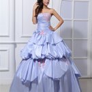 Ball Gown Charming Wrinkle Strapless Quinceanera Prom Dresses