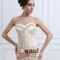 Charmeuse Ruffles Applique Beads Sweetheart Floor Length Prom Dress