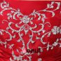 Ball Gown Satin Embroidery Ruffle Beading Women Quinceanera Prom Dresses