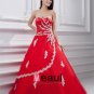 Ball Gown Sweetheart Beading Floor Length Quinceanera Prom Dresses