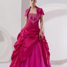 Ball Gown Strapless Floor Length Tulle Prom/Quinceanera Prom Dresses