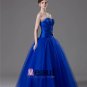 Ball Gown Strapless Floor Length Satin Tulle Party Prom/Quinceanera Prom Dress
