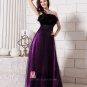 Stylish Ankle Length Strapless Waistband Feathers Satin Organza Prom Dresses
