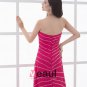 Chiffon Pleated Applique Beading Slit Sweetheart Floor Length Prom Dress