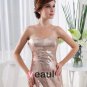 Sweetheart Sleeveless Lace Up Floor Length Paillette Satin Woman Prom Dress