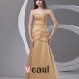 Sweetheart Beading Pleated Ankle Length Tulle Woman Prom Dress