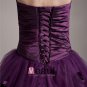 Ball Gown Taffeta Tulle Beading Hand Flower Sweetheart Floor Length Quinceanera Prom Dresses