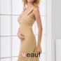 Fashion Chiffon Pleated Shoulder Straps Sleeveless Floor Length Prom Dress