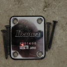 IBANEZ  MADE IN JAPAN VINTAGE NECK PLATE WITH GASKET AND SCREWS!!