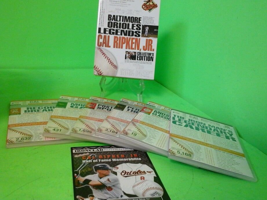 Baltimore Orioles Legends: Cal Ripken Jr. DVD 2007 6-Disc Collector's Edition