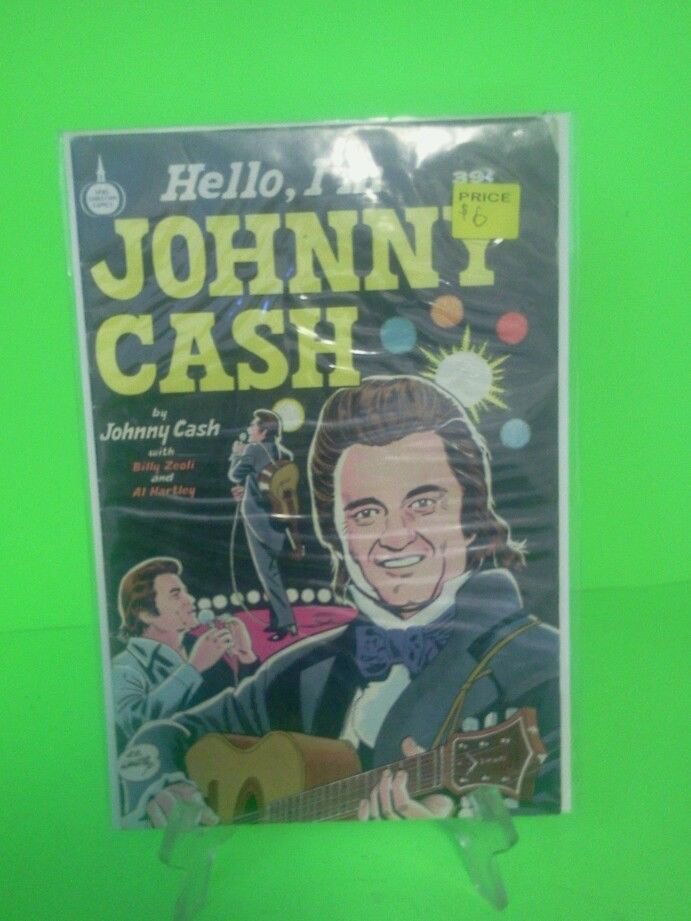 HELLO I'M JOHNNY CASH by Johnny Cash Religious Comic Book