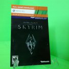 The Elder Scrolls V:  SKYRIM, Xbox 360   FULL GAME DOWNLOAD