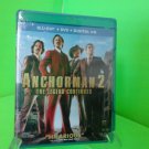 Anchorman 2: The Legend Continues (Blu-ray/DVD, 2014, 2-Disc Set) NEW Sealed