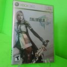 Final Fantasy XIII (Microsoft Xbox 360, 2010)  Complete FAST FREE SHIPPING