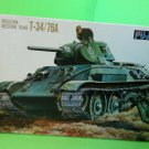 Fujimi WWII Russian Medium Tank T-34/76A-1/76 Scale -FREE SHIPPING